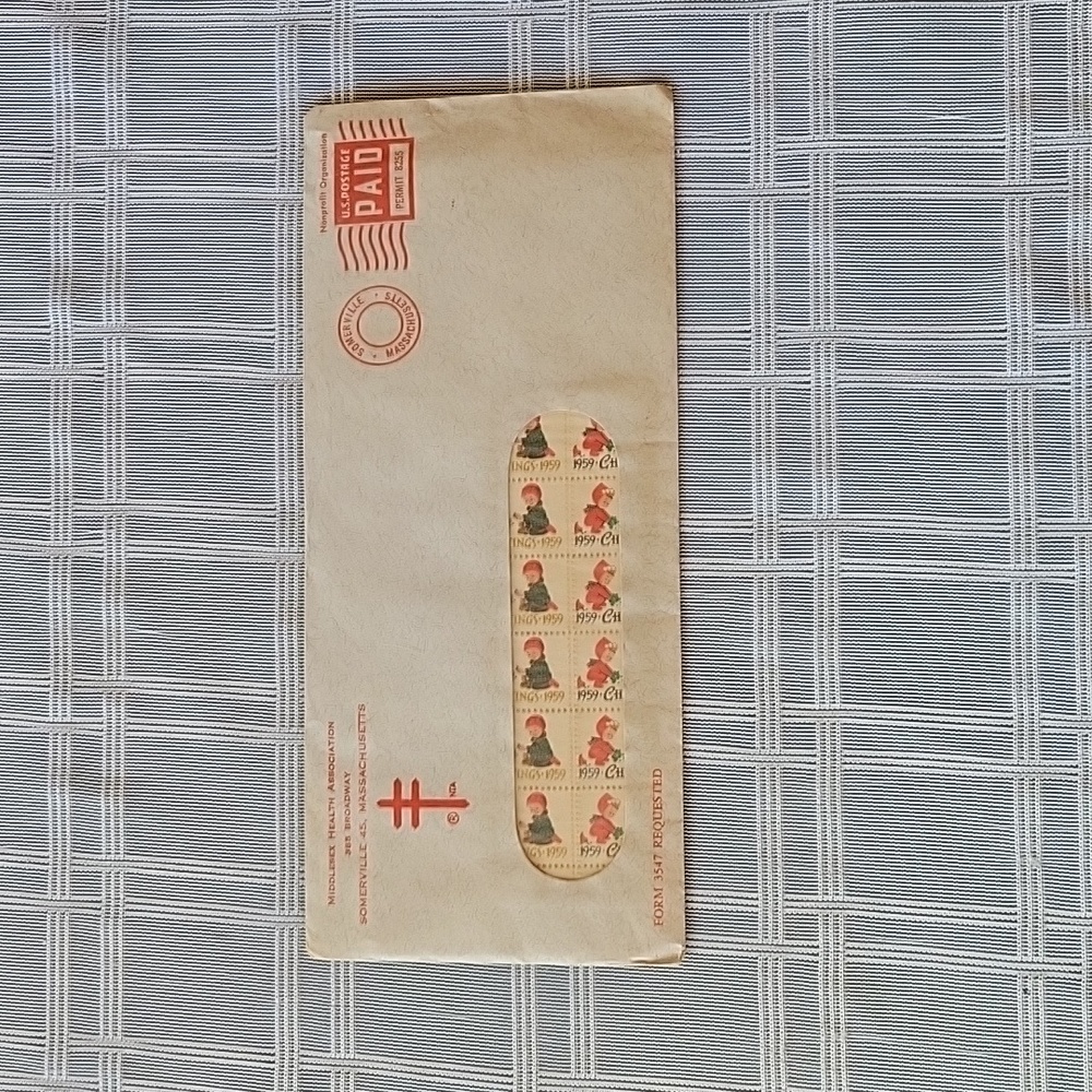 Original 1959 Christmas Seals